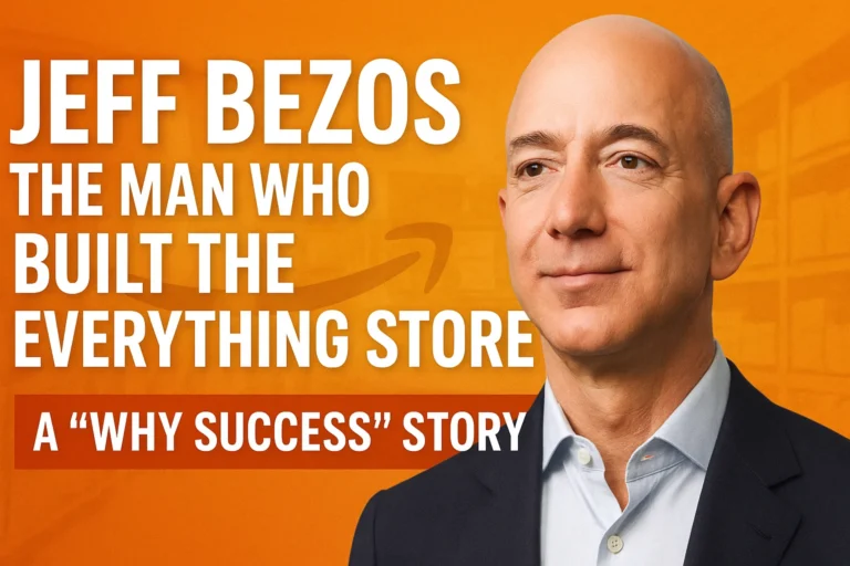 Jeff Bezos - The Man Who Built the Everything Store by Advice Share