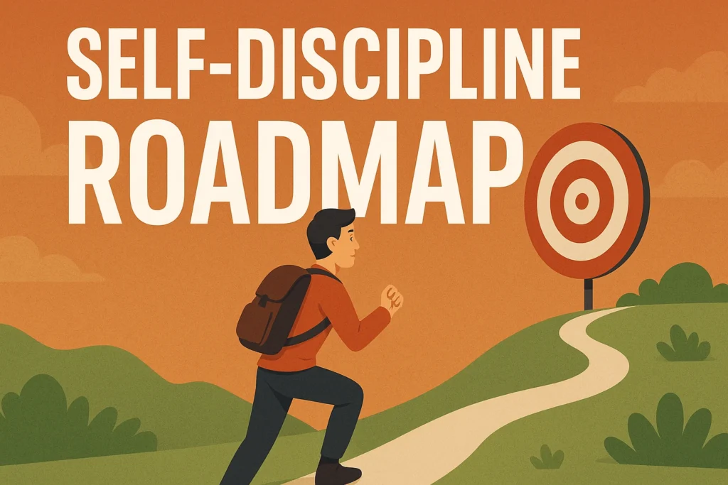 Self-Discipline Roadmap: A Step-by-Step Guide to Build Strong Habits, Focus & Consistency