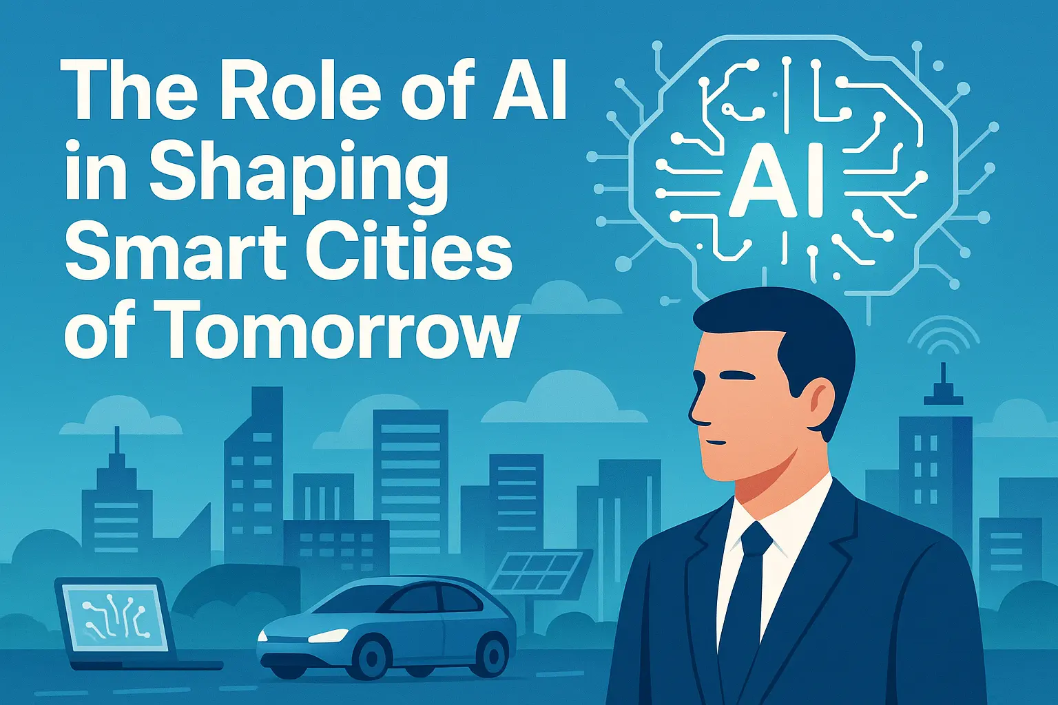 The Role of AI in Shaping Smart Cities of Tomorrow