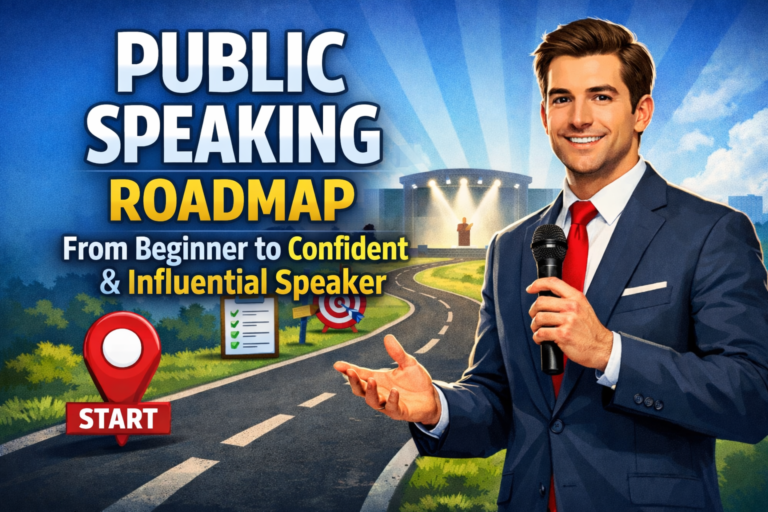 Public Speaking Roadmap: From Beginner to Confident & Influential Speaker
