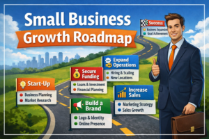 Small Business Growth Roadmap: From Startup to Scalable Success