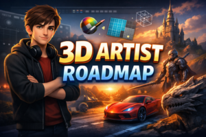 3D Artist Roadmap 2026: Complete Beginner to Professional Career Guide