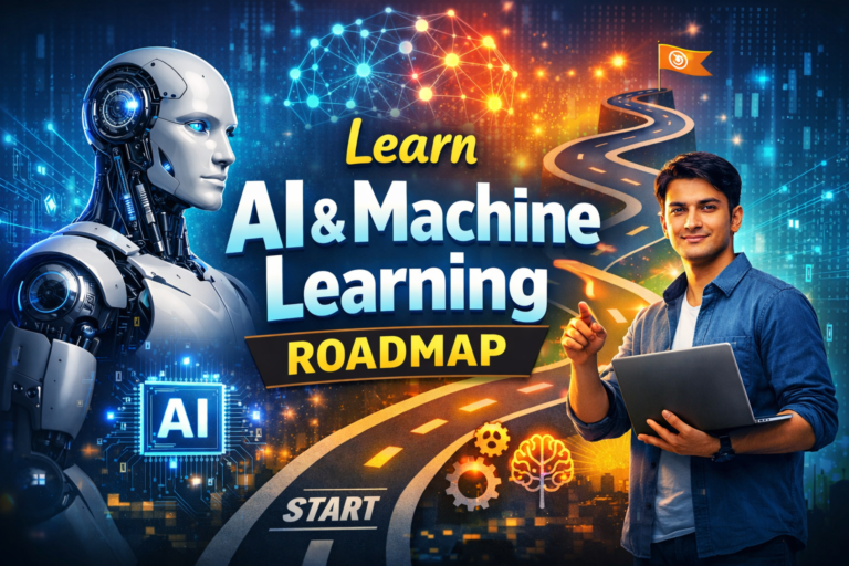 Learn AI & Machine Learning Roadmap (2026) – From Beginner to Expert