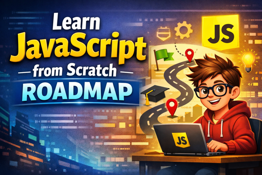 Learn JavaScript from Scratch – Step-by-Step Roadmap