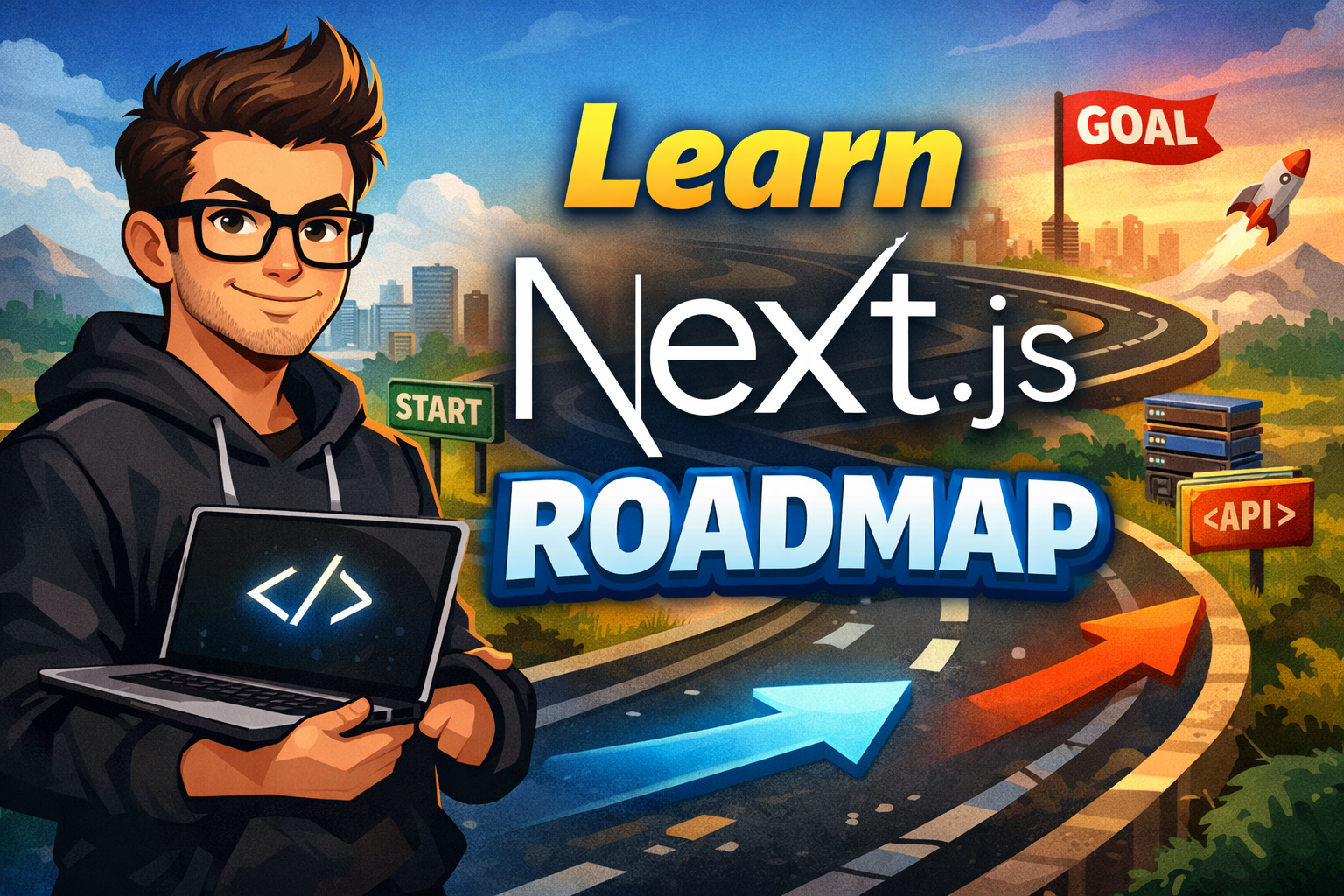 Learn Next.js Roadmap – Step-by-Step Guide to Master Modern React Framework