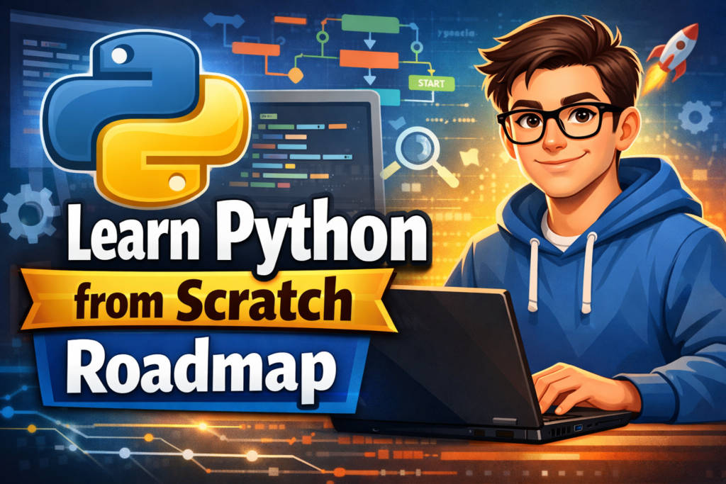 Learn Python from Scratch: Complete Beginner to Advanced Roadmap
