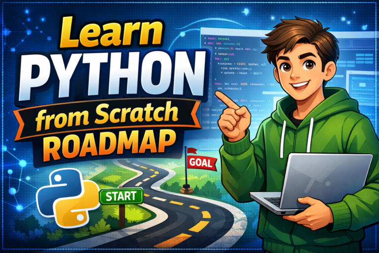 Learn Python from Scratch: Complete Beginner to Advanced Roadmap