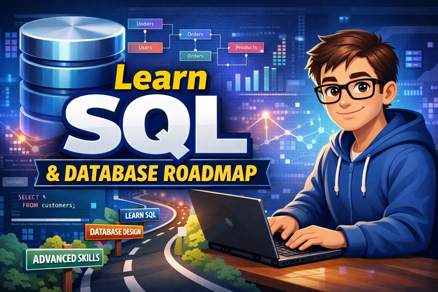 Learn SQL & Database Roadmap – Beginner to Advanced Guide