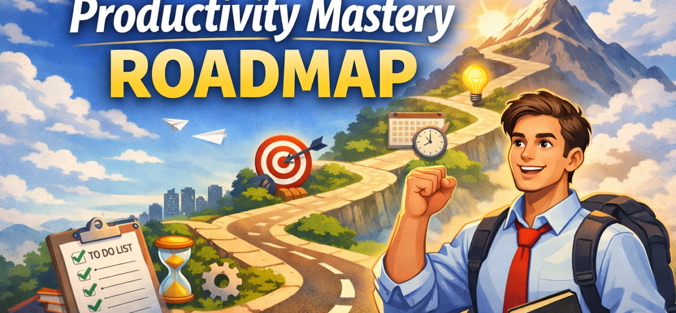 Productivity Mastery Roadmap: Step-by-Step Guide to Peak Efficiency