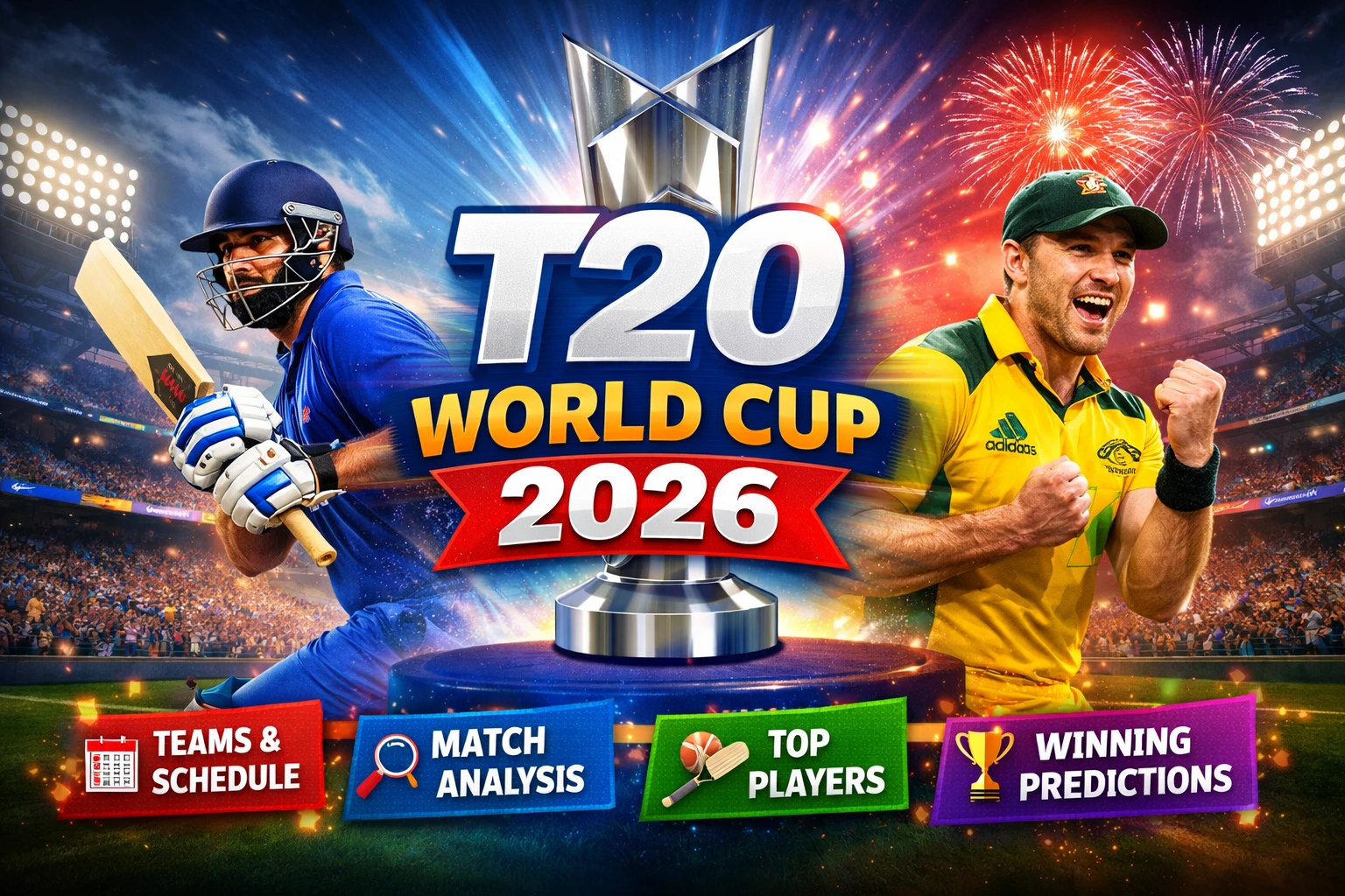T20 World Cup 2026: Schedule, Teams, Format & Complete Guide