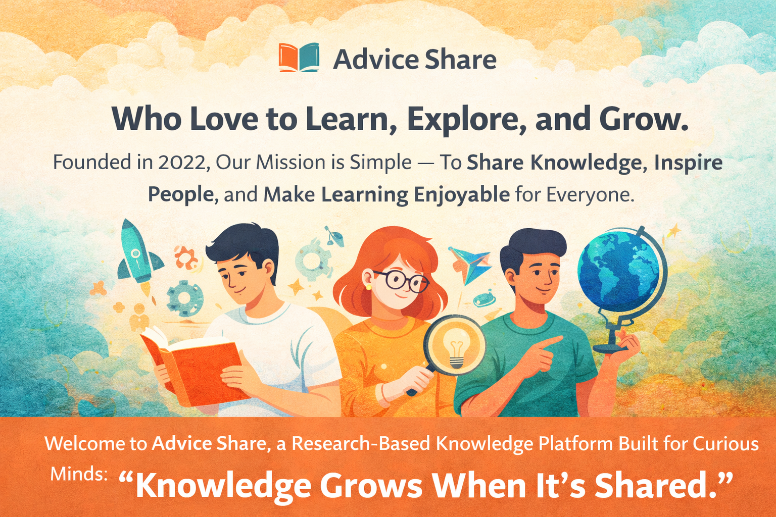 Advice Share — Discover knowledge across the universe.