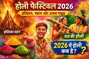 होली फेस्टिवल 2026: इतिहास, महत्व और उत्सव गाइड