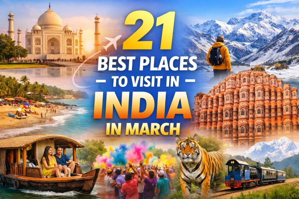 Best Places to Visit in India in March – 21 Stunning Destinations 1 Best Places To Visit In India In March – 21 Destinations