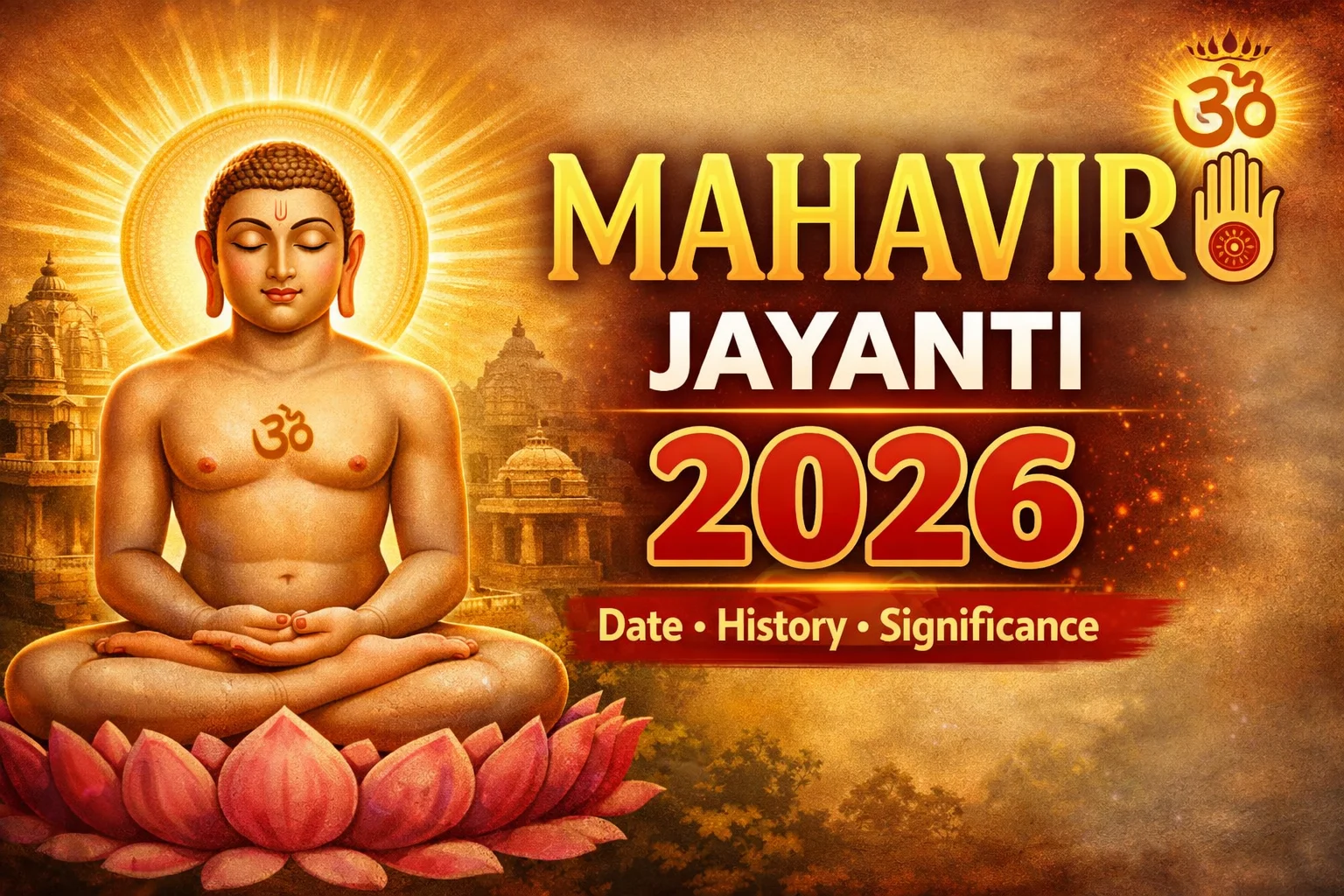 महावीर जयंती 2026 उत्सव