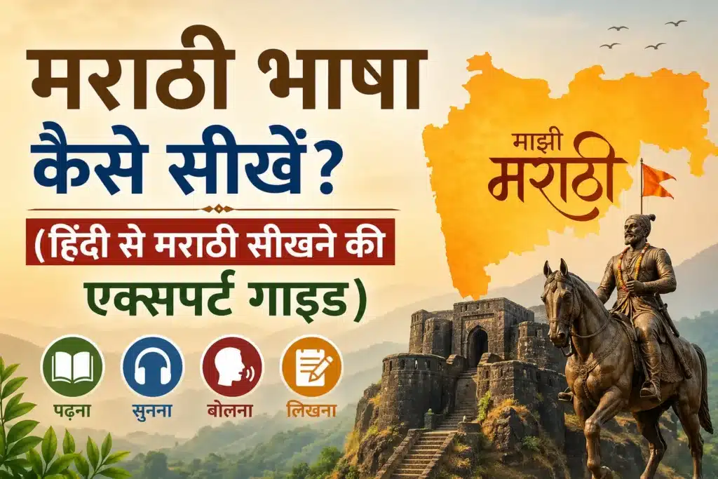मराठी भाषा कैसे सीखें | हिंदी से मराठी सीखने की पूरी गाइड (2026)