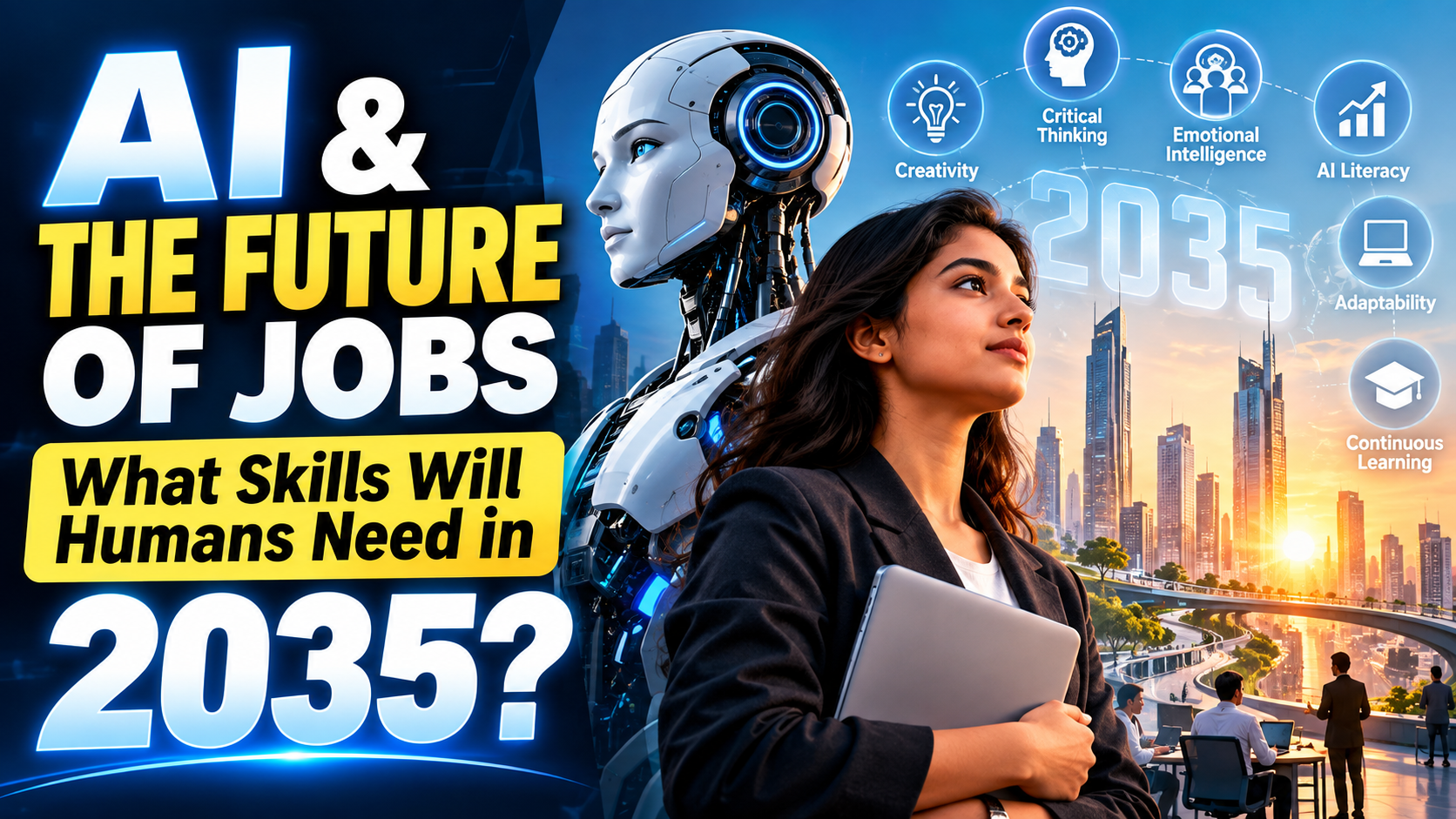 AI and the Future of Jobs: Skills Humans Need in 2035
