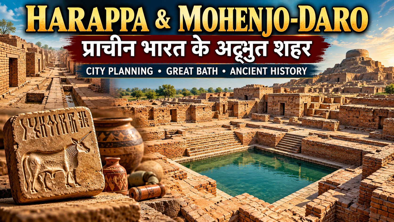 Harappa और Mohenjo-daro: प्राचीन भारत के अद्भुत शहर