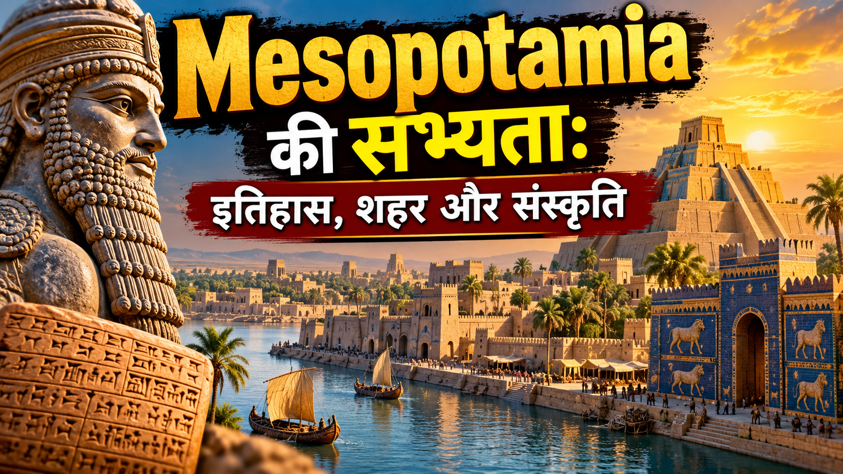 Mesopotamia की सभ्यता: इतिहास, शहर और संस्कृति