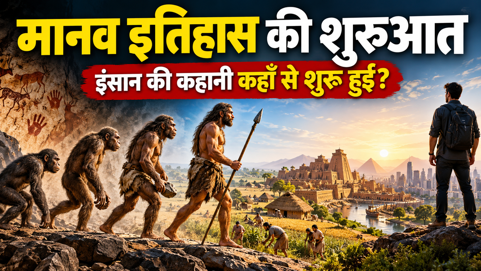 मानव इतिहास की शुरुआत
